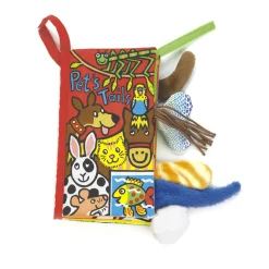 Jellycat Knisperboek Staartenboek Pet Tails