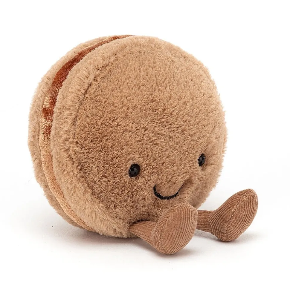 Jellycat Knuffel Amuseable Macaron Chocolate