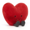 Jellycat Knuffel Amuseable Red Heart Large