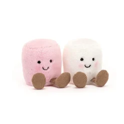 Jellycat Knuffel Amuseable Pink and White Marshmallows