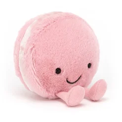 Jellycat Knuffel Amuseable Macaron Raspberry