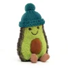 Jellycat Knuffel Amuseble Cozi Avocado Teal