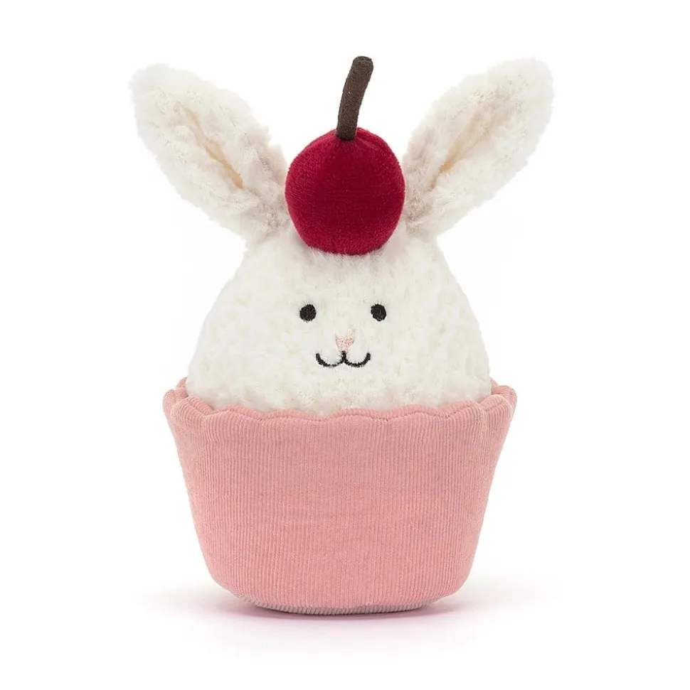 Jellycat Knuffel Dainty Dessert Bunny Cupcake