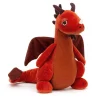 Jellycat Knuffel Draak Paprika Dragon