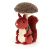 Jellycat Knuffel Eekhoorn Fungi Forager Squirrel