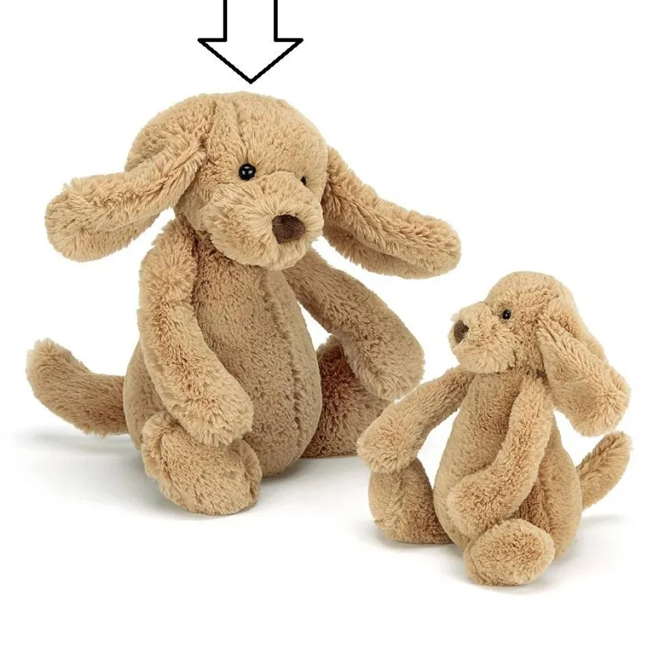 Jellycat Knuffel Hond Bashful Toffee Puppy