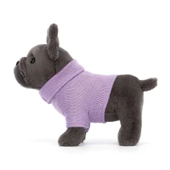 Jellycat Knuffel Hond Sweater French Bulldog Purple