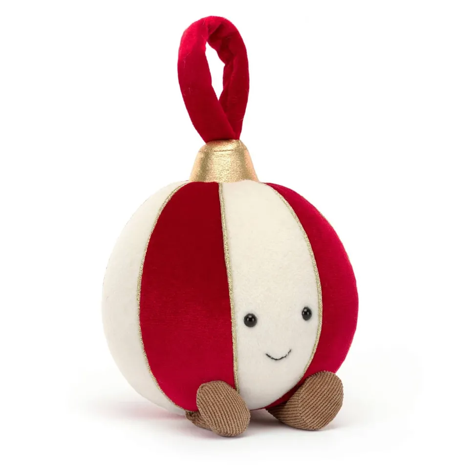 Jellycat Knuffel Kerstbal Amuseable Bauble
