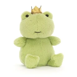 Jellycat Knuffel Kikker Crowning Croaker Green