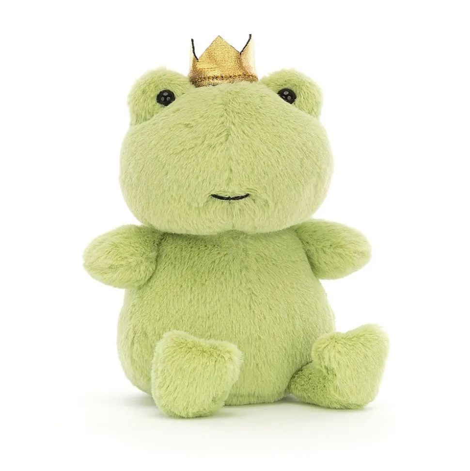 Jellycat Knuffel Kikker Crowning Croaker Green
