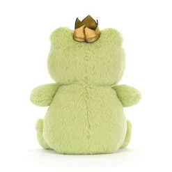 Jellycat Knuffel Kikker Crowning Croaker Green