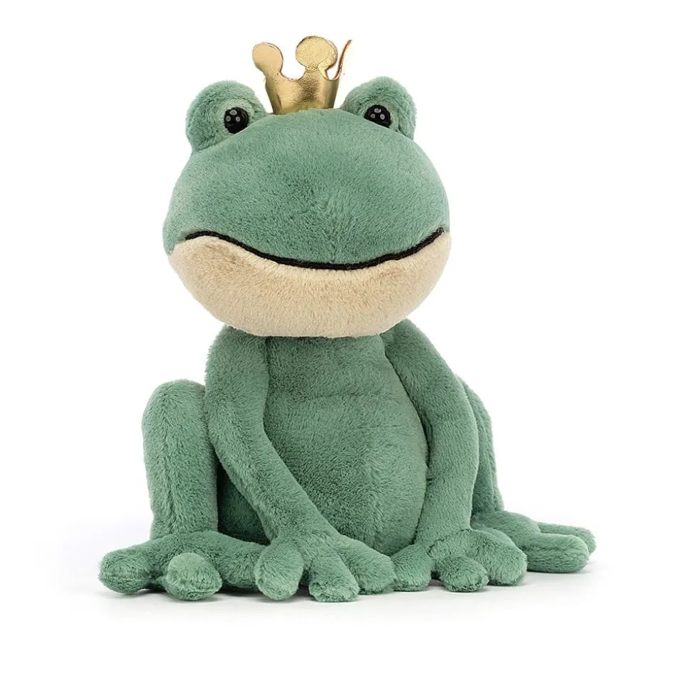 Jellycat Knuffel Kikker Fabian Frog Prince