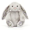 Jellycat Knuffel Konijn Blossom Silver Bunny Bloom  31 cm
