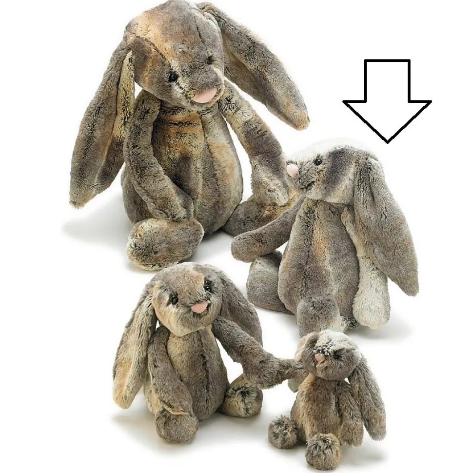 Jellycat Knuffel Konijn Bashful Cottontail Bunny Medium