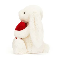 Jellycat Knuffel Konijn Bashful Bunny with Heart Original 31 cm