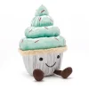 Jellycat Knuffel Minty Cutie Cupcake