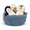 Jellycat Knuffel Nesting Penguins