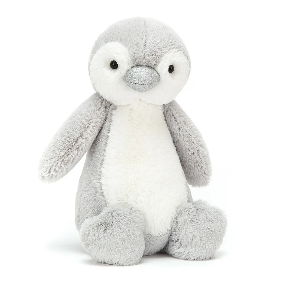 Jellycat Knuffel PinguÏn Bashful Sparkle Penguin