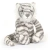 Jellycat Knuffel Sneeuwtijger Bashful Medium