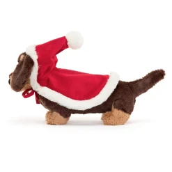 Jellycat Knuffel Teckel Winter Warmer Otto Sausage Dog