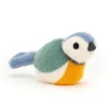 Jellycat Knuffel Vogel Mees