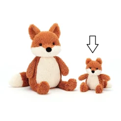 Jellycat Knuffel Vos Peanut Fox Small