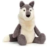 Jellycat Knuffel Woodruff Wolf