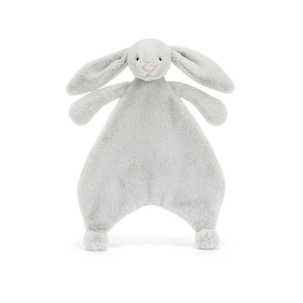 Jellycat Knuffeldoek Bashful Silver Bunny Comforter