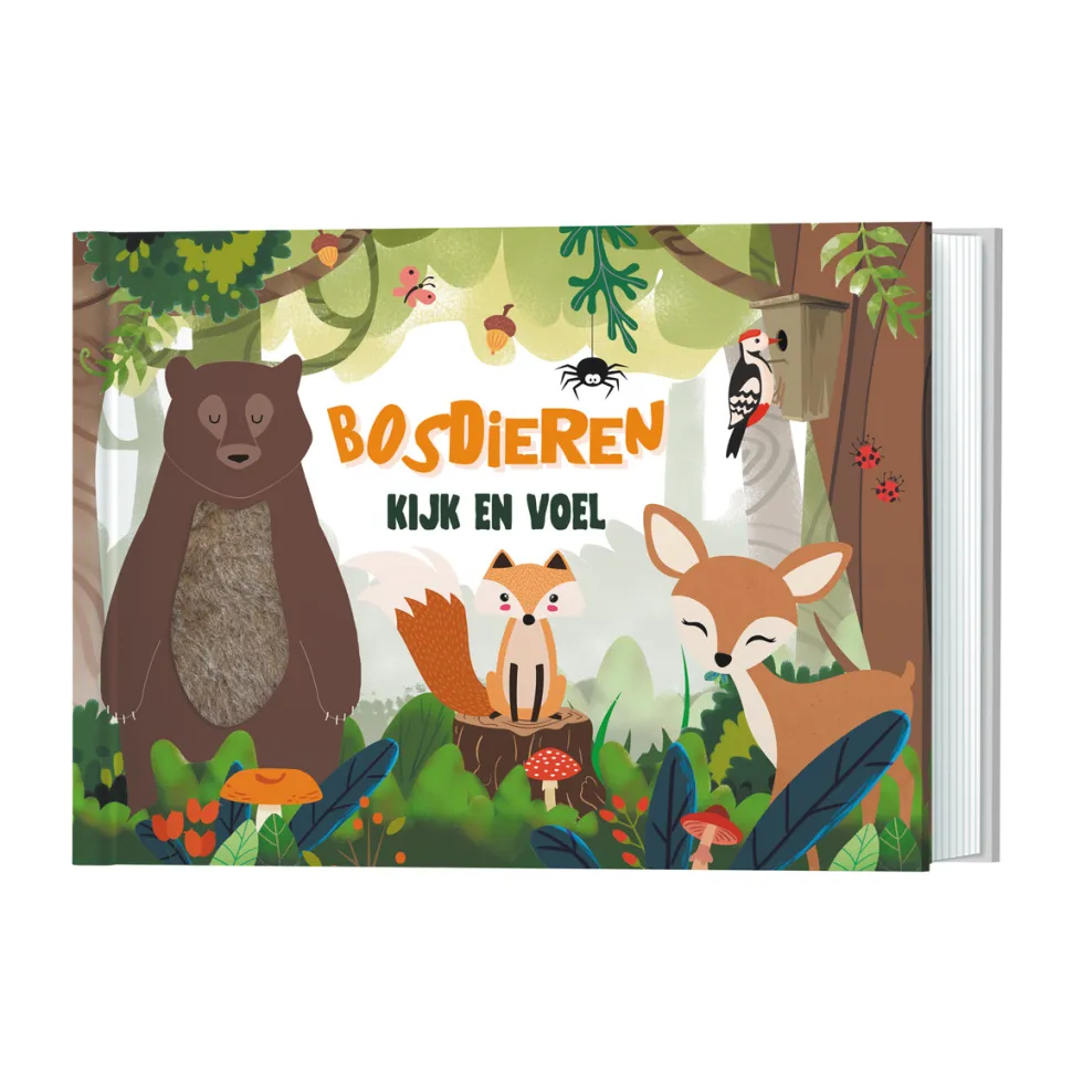 Kijk en voel Bosdieren