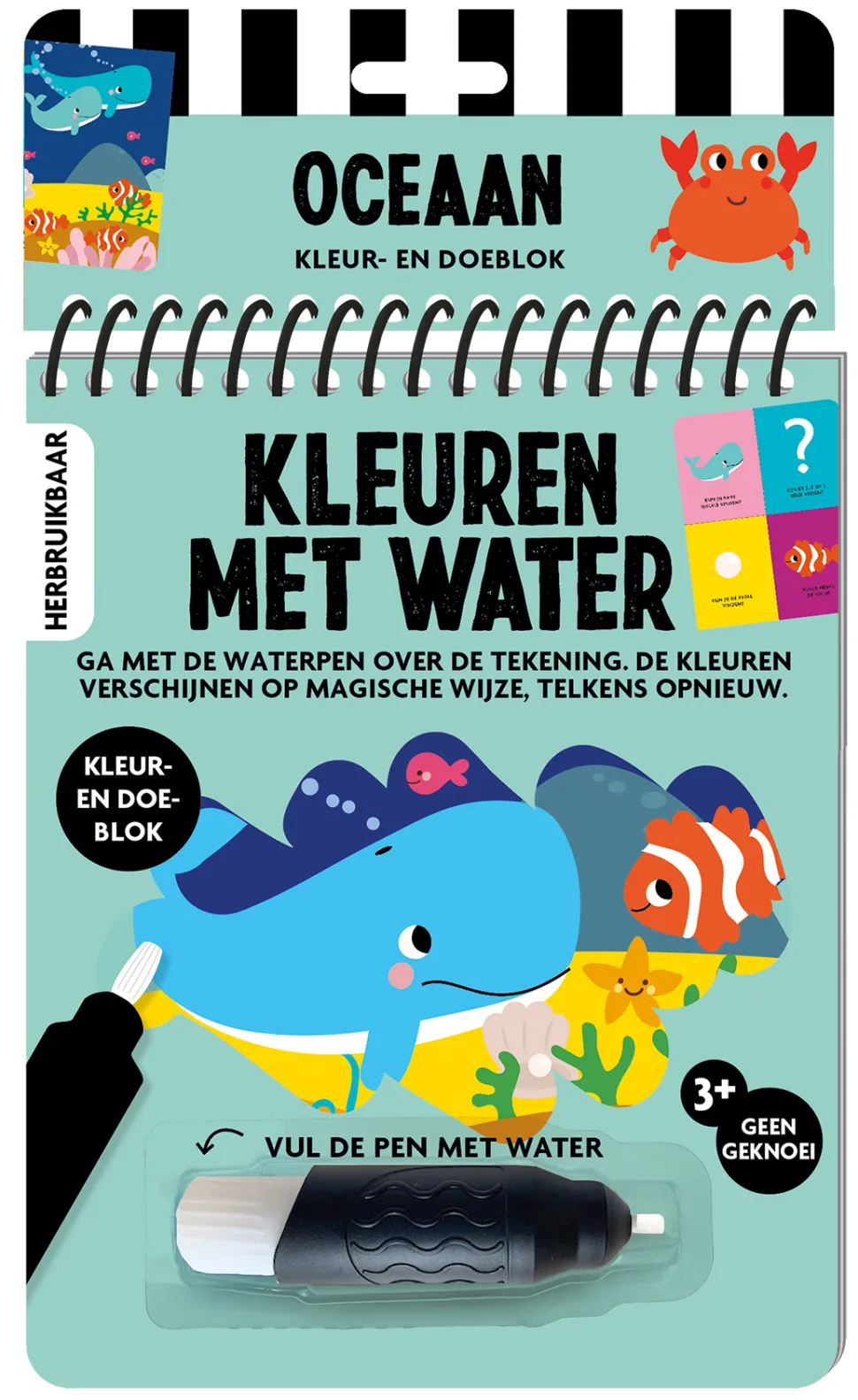 Kleuren met Water Oceaan