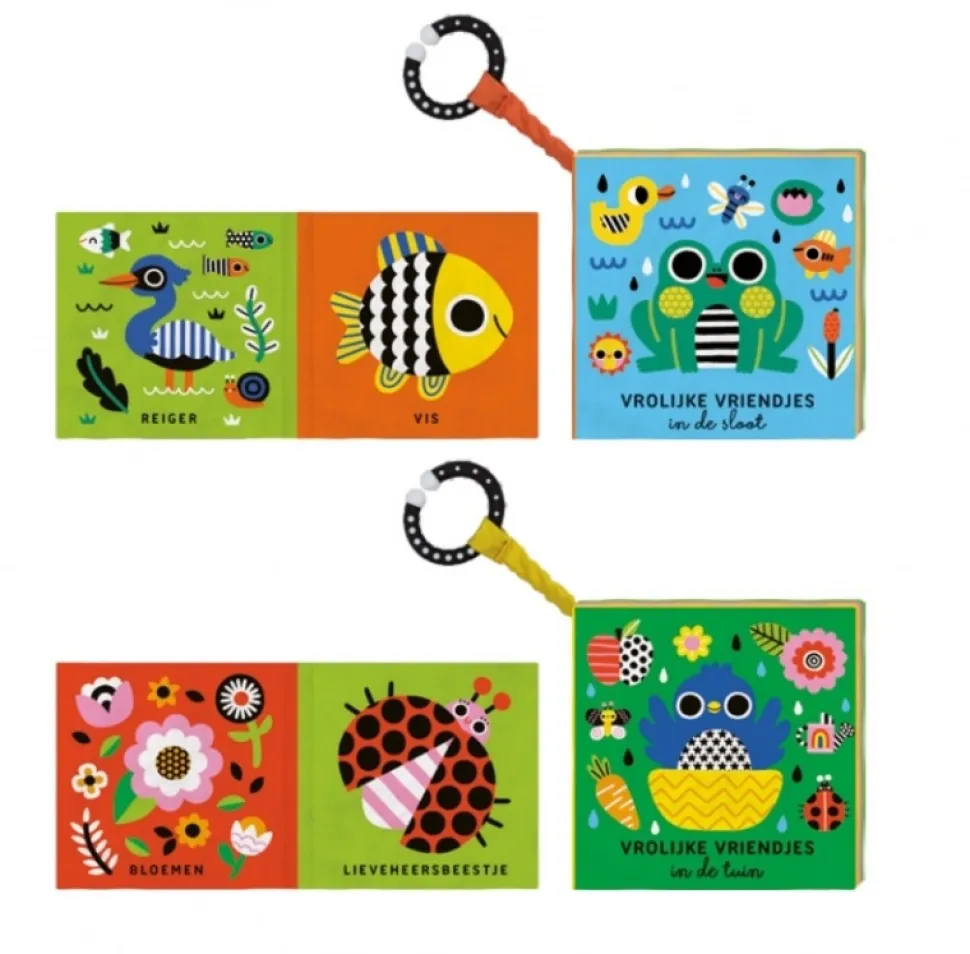 Knisperboek Vrolijke Vriendjes (met ring)