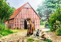 Knuffel Konijn Schnucki Beige 24 cm