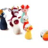 Knuffeldieren | Lilliputiens Kegelspel Boerderij met Knuffeldieren