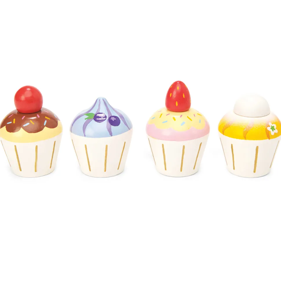 Le Toy Van Cupcakes Set 4-delig