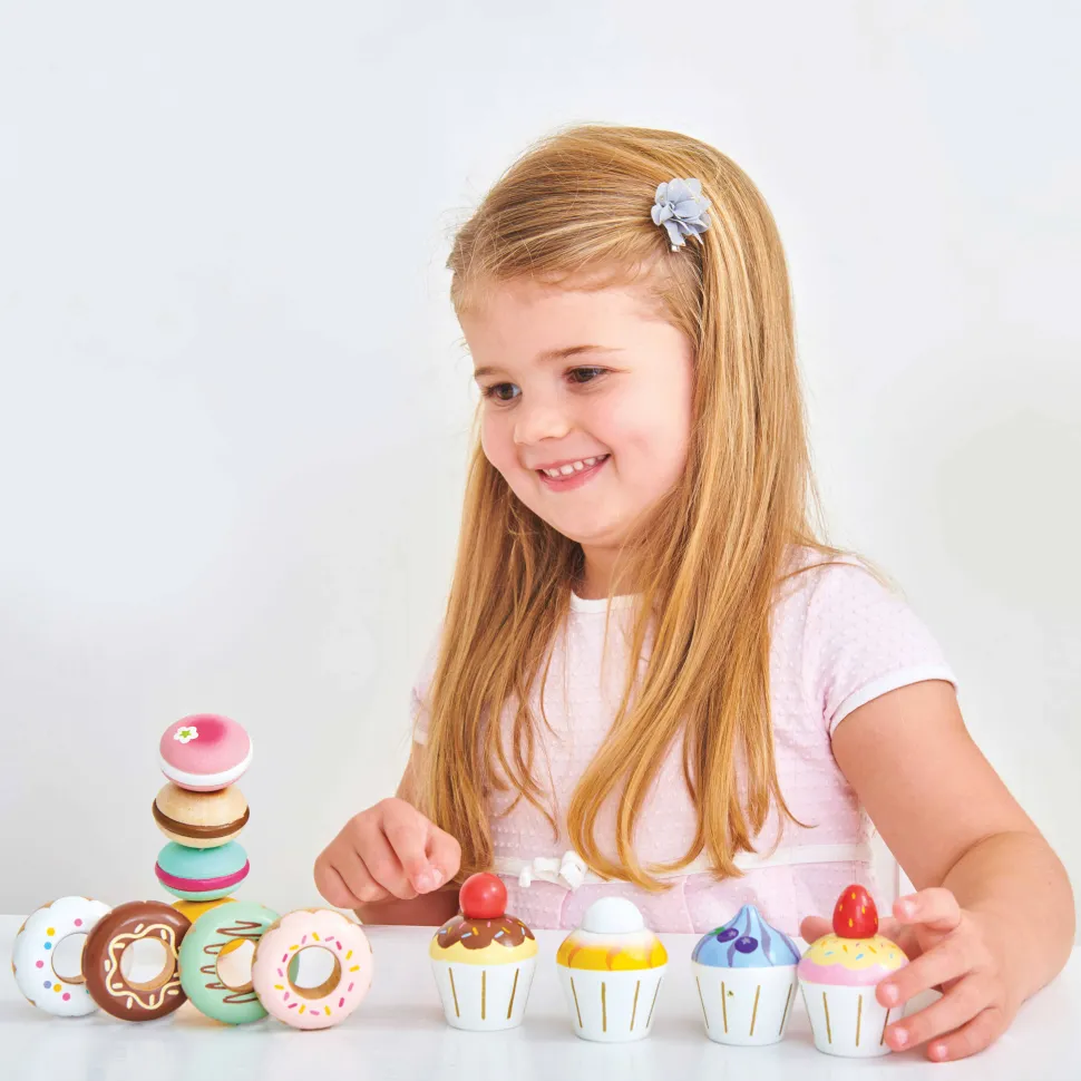 Le Toy Van Cupcakes Set 4-delig