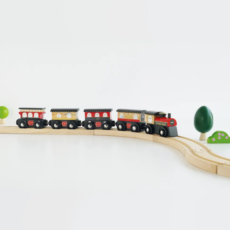 Le Toy Van-Trein Set Royal Express Train Hout
