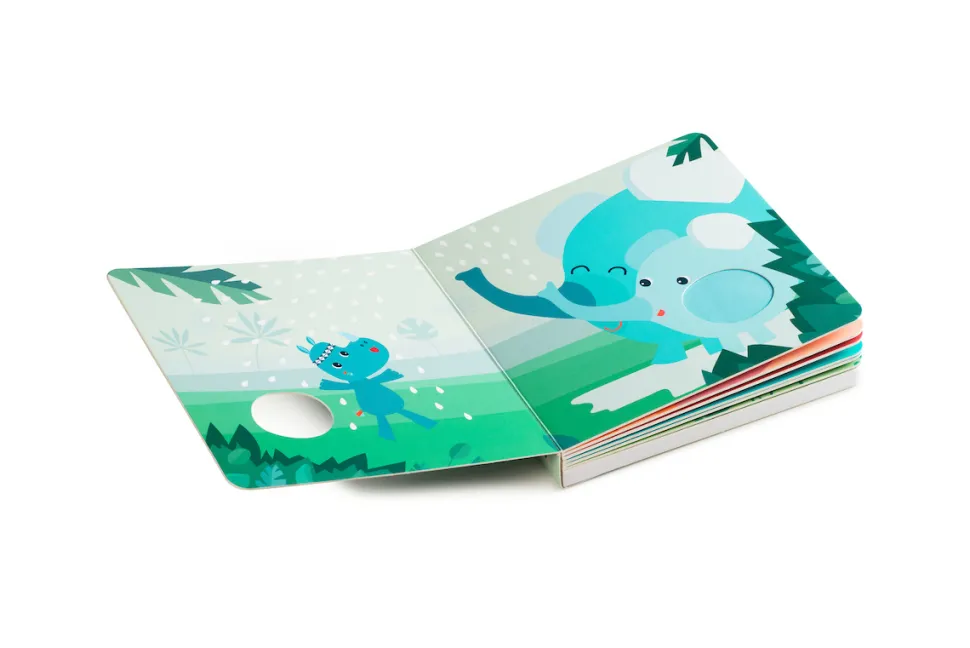 Lilliputien Voelboek Jungle met Geluiden