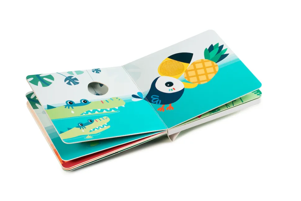 Lilliputien Voelboek Jungle met Geluiden