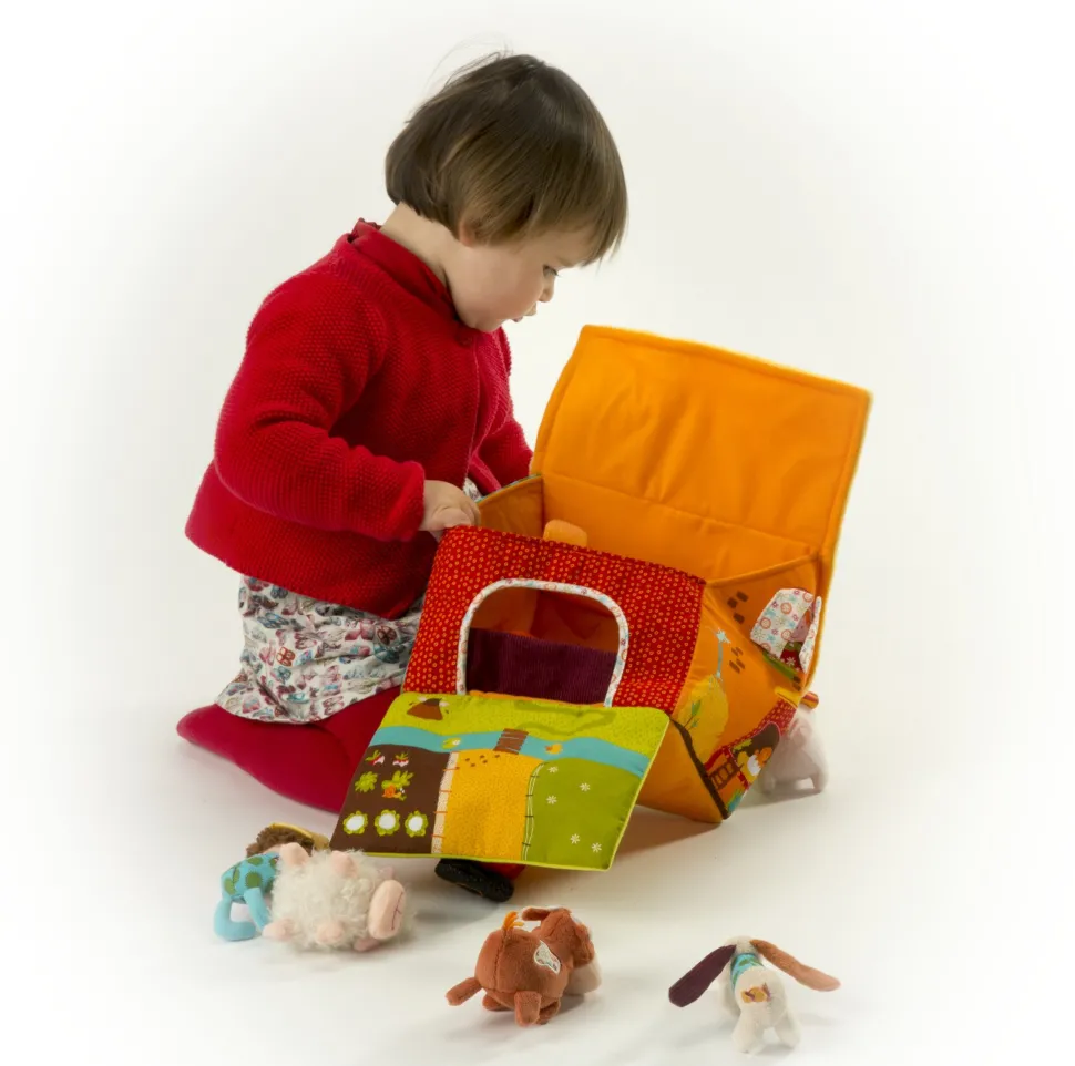 Lilliputiens Boerderij met Knuffeldieren