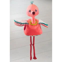 Lilliputiens Knuffel Flamingo Anaïs en haar Baby's