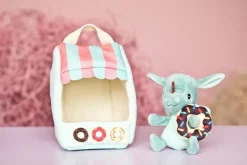 Lilliputiens Knuffel Joe's Donuts Kraampje