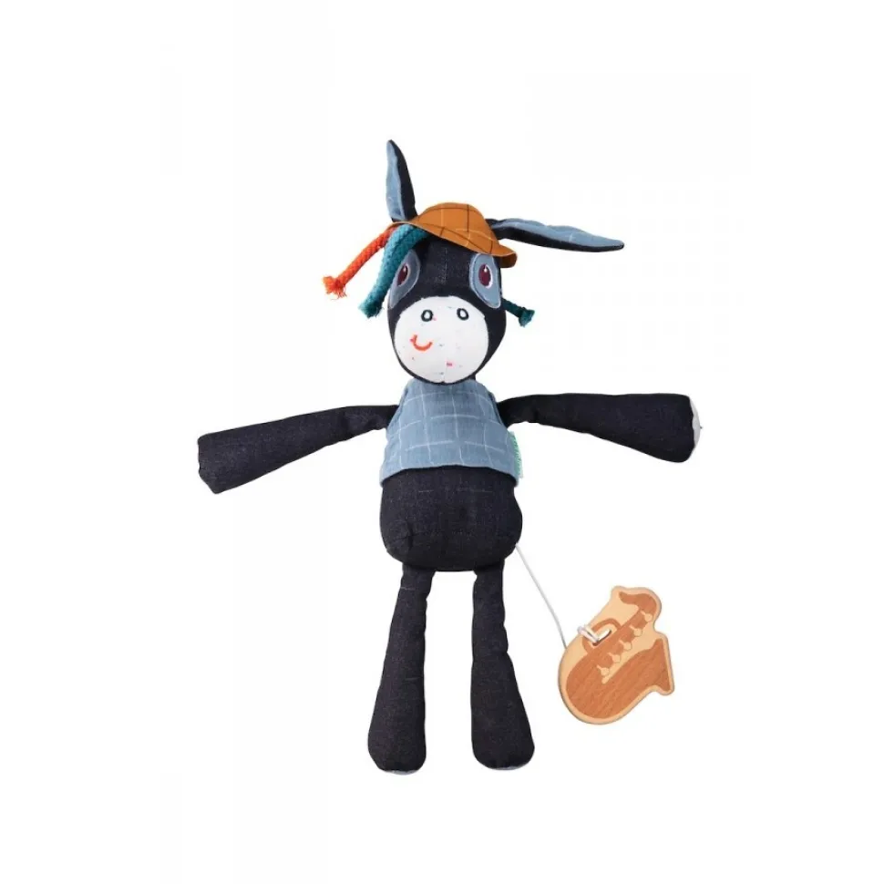 Lilliputiens Muziekknuffel Ignace de Ezel