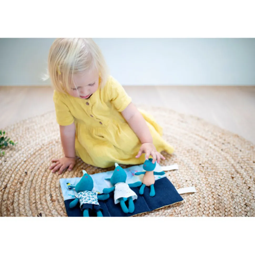 Lilliputiens Speelset Minipersonages Het Gezin van Marius de Neushoorn