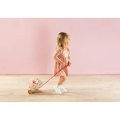 Lilliputiens Trekfiguur Trekknuffel Louise het Eenhoorntje