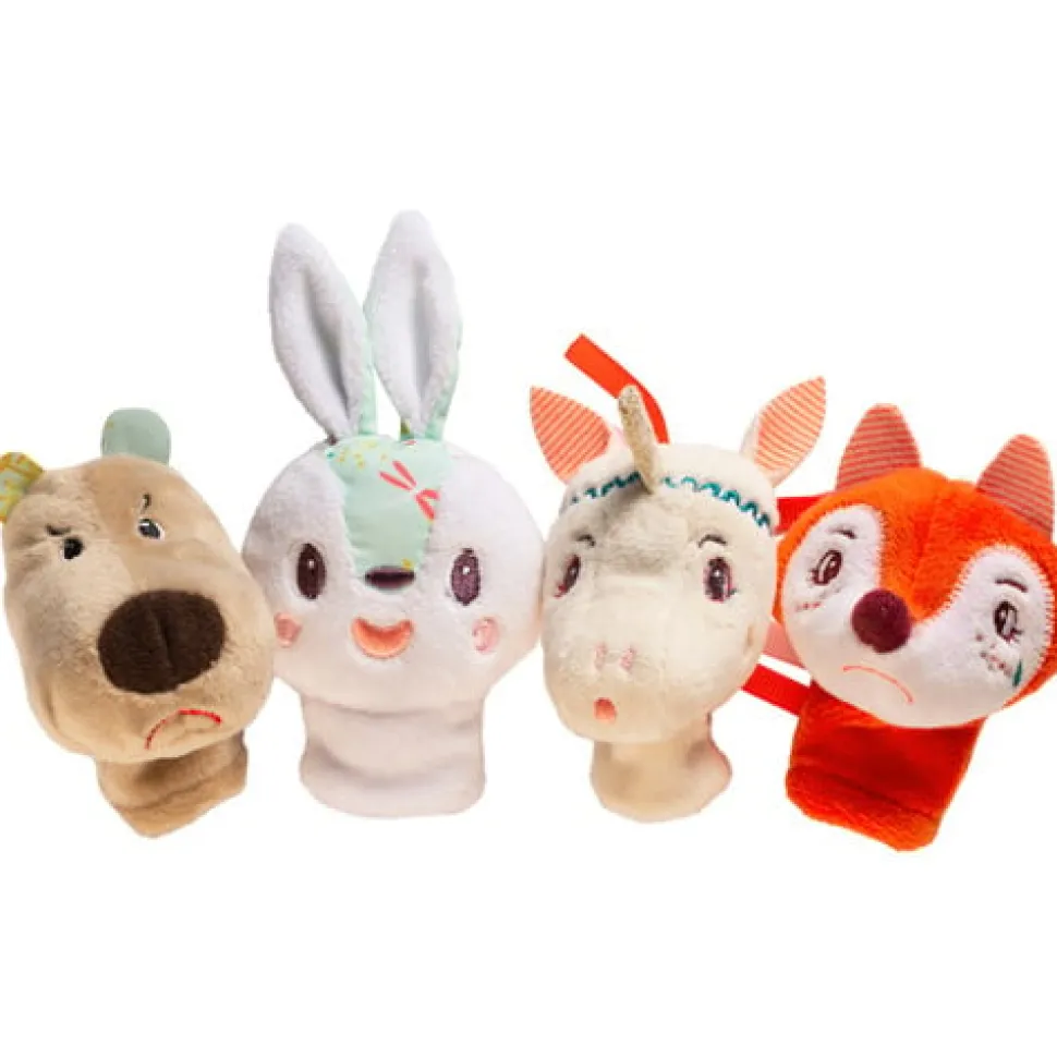 Lilliputiens Vingerpop Bos Set 4-delig