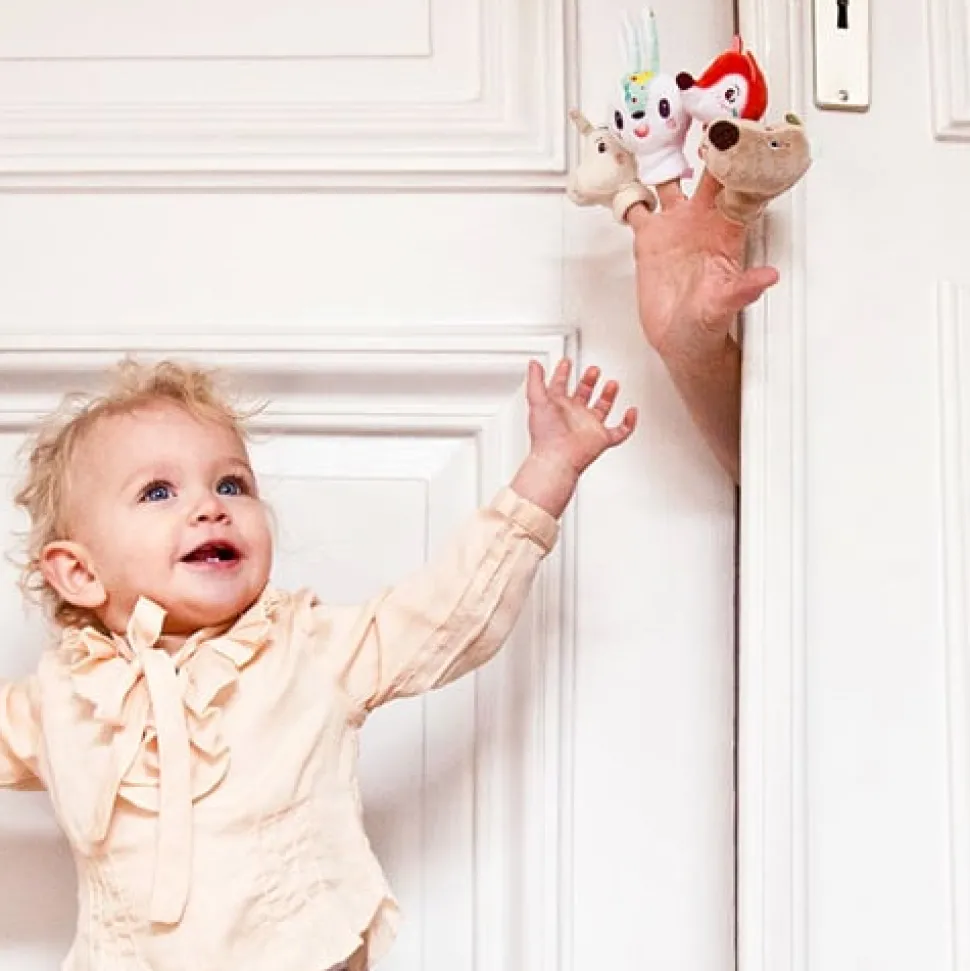 Lilliputiens Vingerpop Bos Set 4-delig