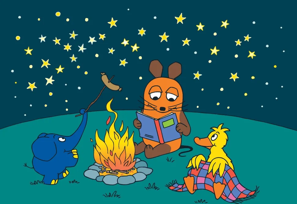 Limundo Motief Kampvuur Wandlamp Rechthoekig