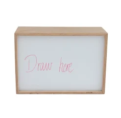 Limundo Wandlamp Rechthoekig Draw Here Beuken Hout