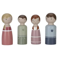 Little Dutch Aanvulset Poppenhuis Familia Rosa Hout