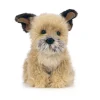 Living Nature Knuffel Hond Border Terrier 20 cm